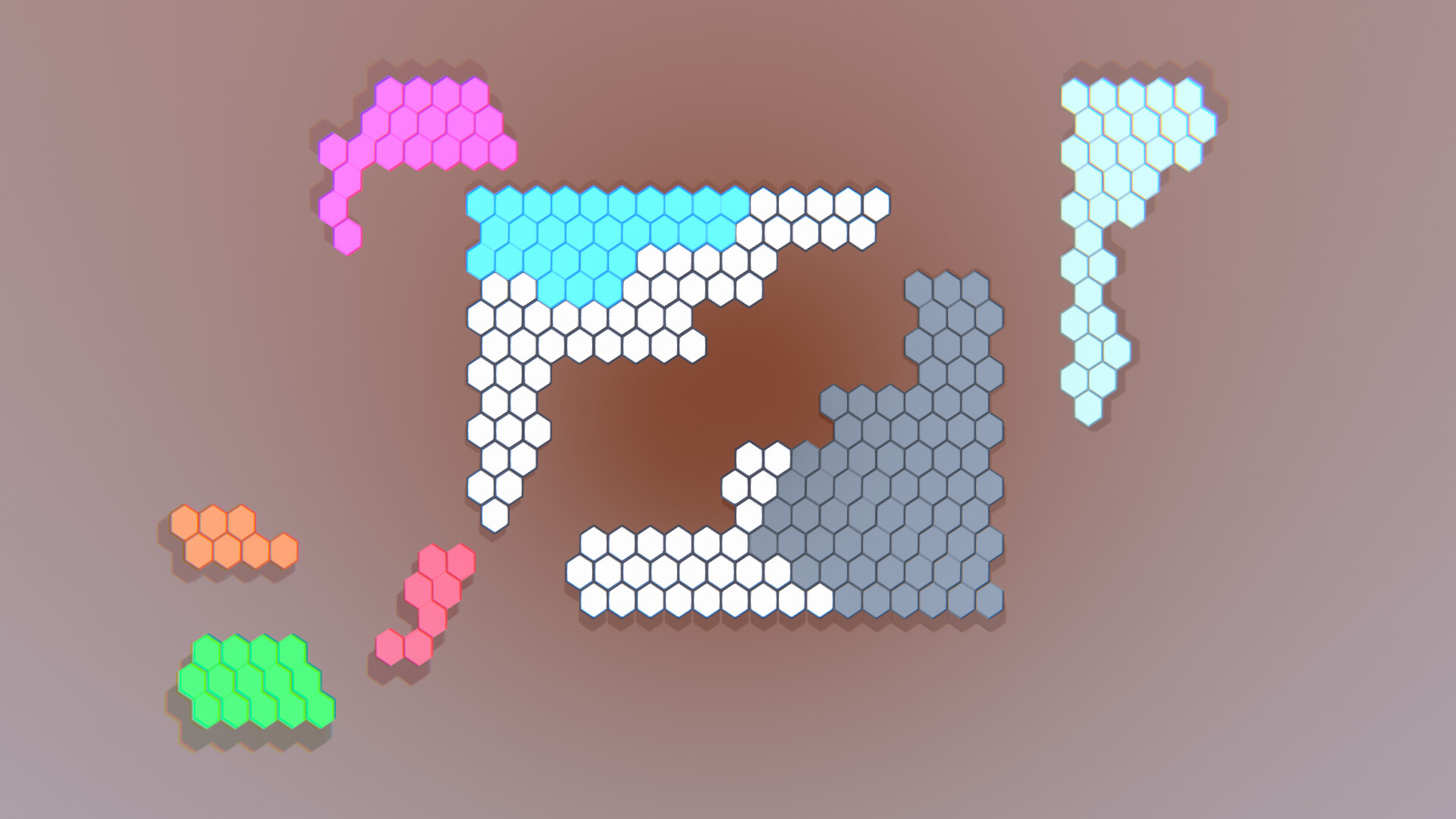 Hexagon Puzzle Blocks