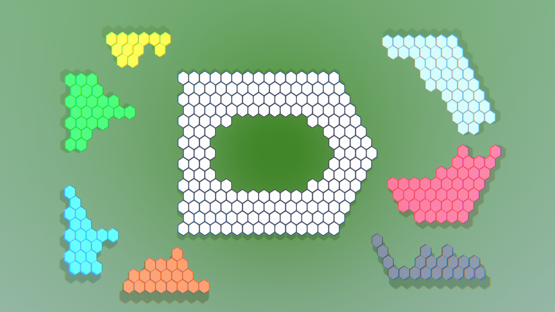 Hexagon Puzzle Blocks