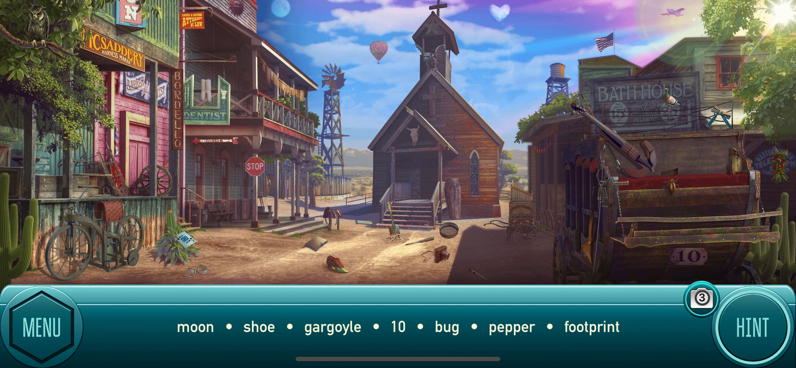 Wild West: Hidden Object Games