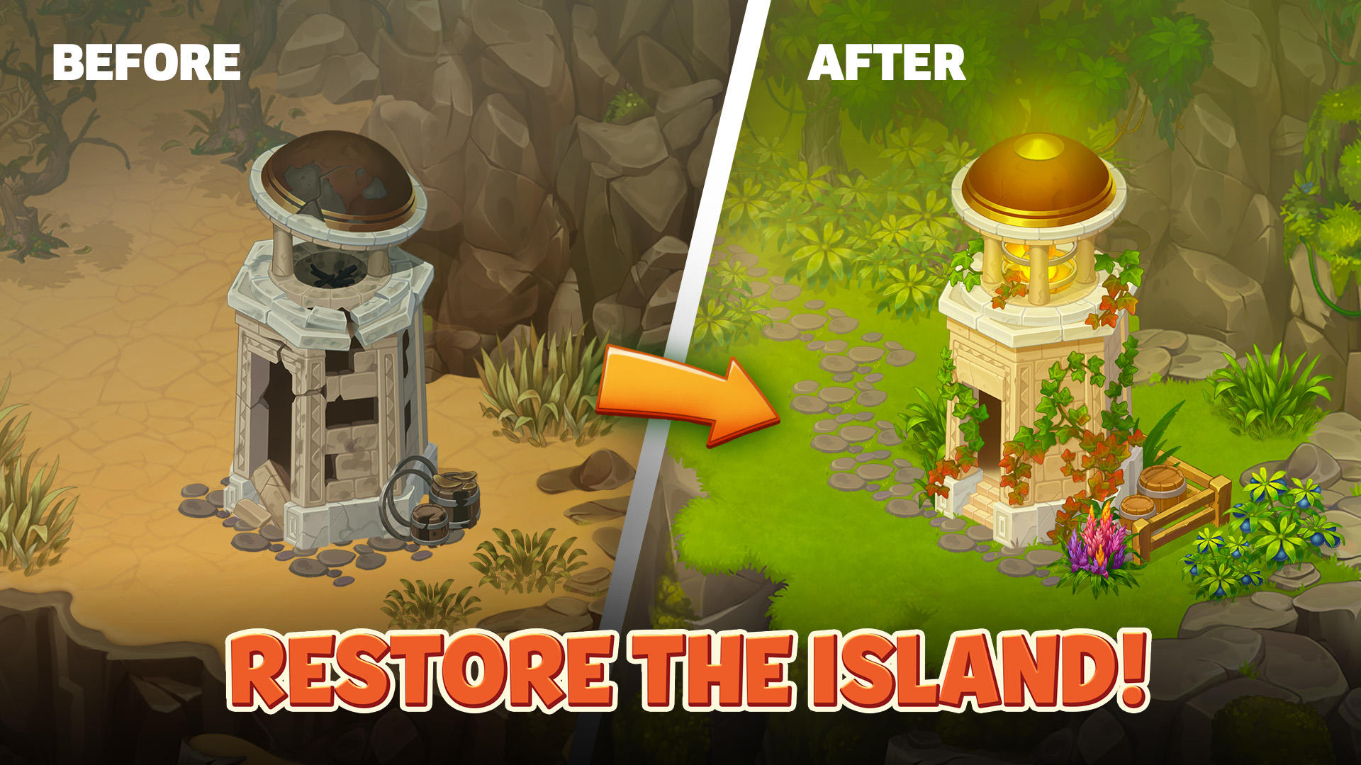Island Questaway: Jungle Farm