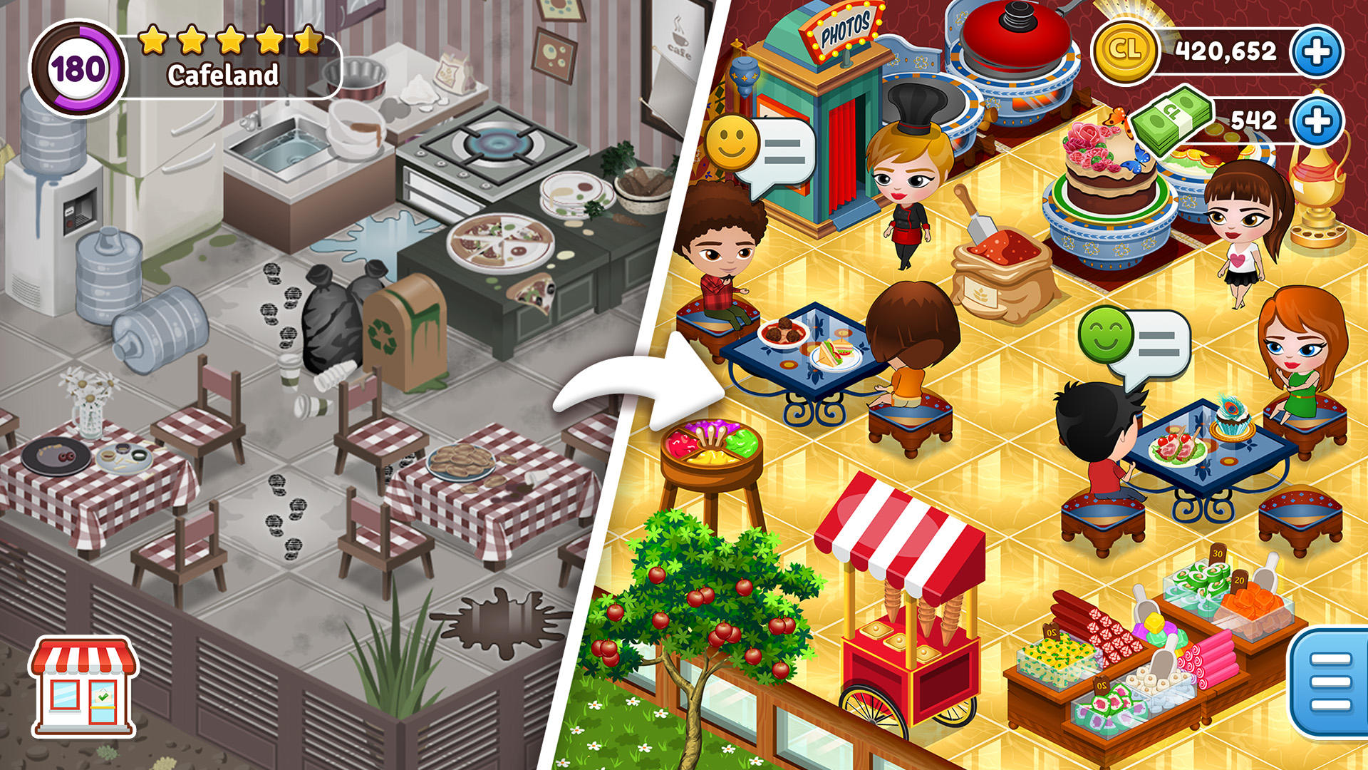 Cafeland: Restaurant Cooking