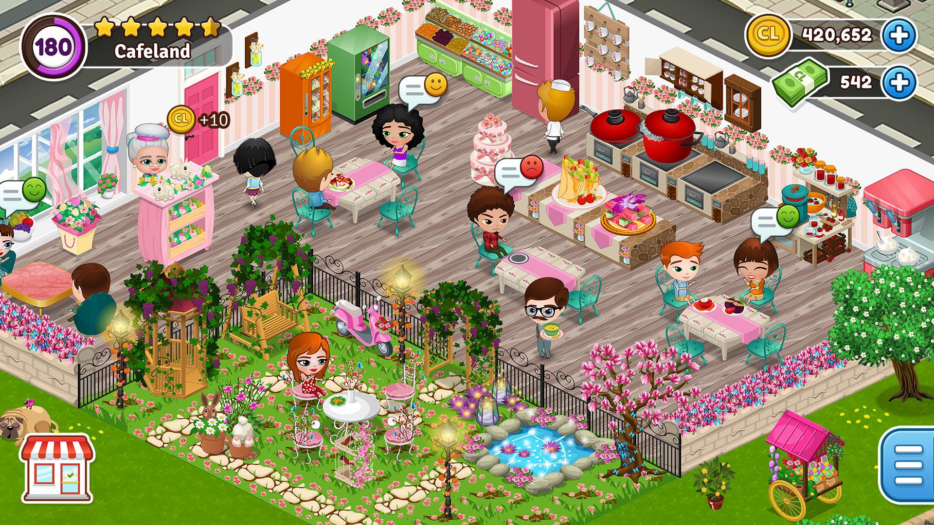 Cafeland: Restaurant Cooking