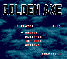 Golden Axe Plus