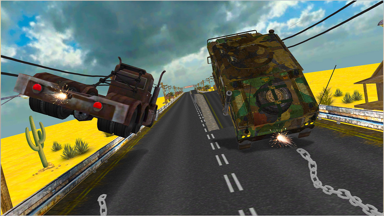 Chain Car Stunt Simulator: 3D Extreme Highway Car Driving Games