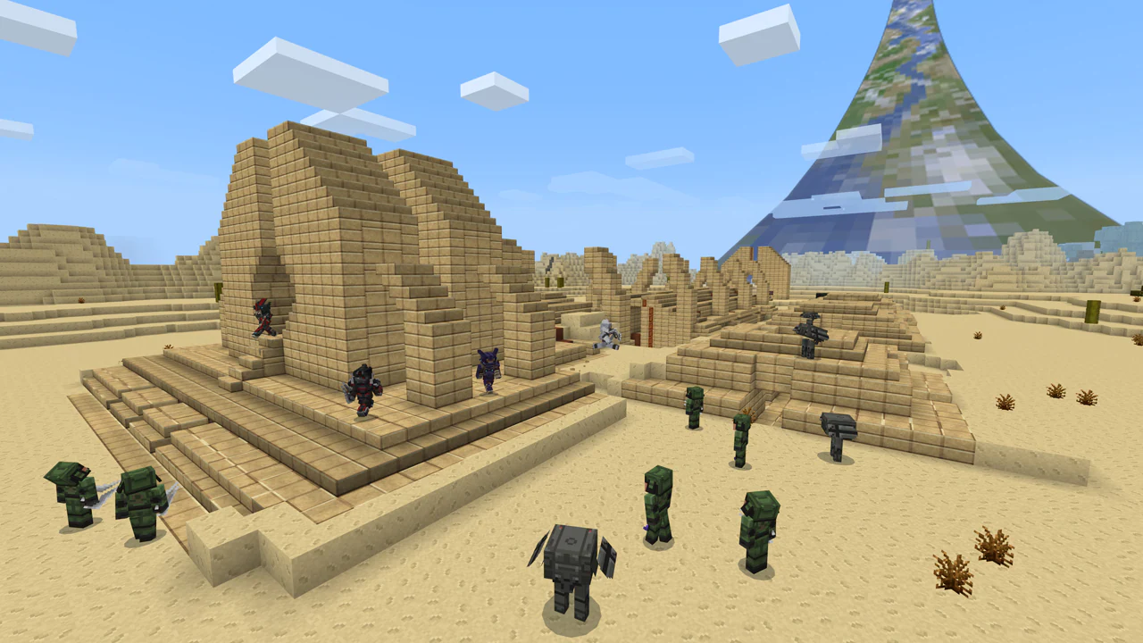Minecraft: Master Chief Mash-up