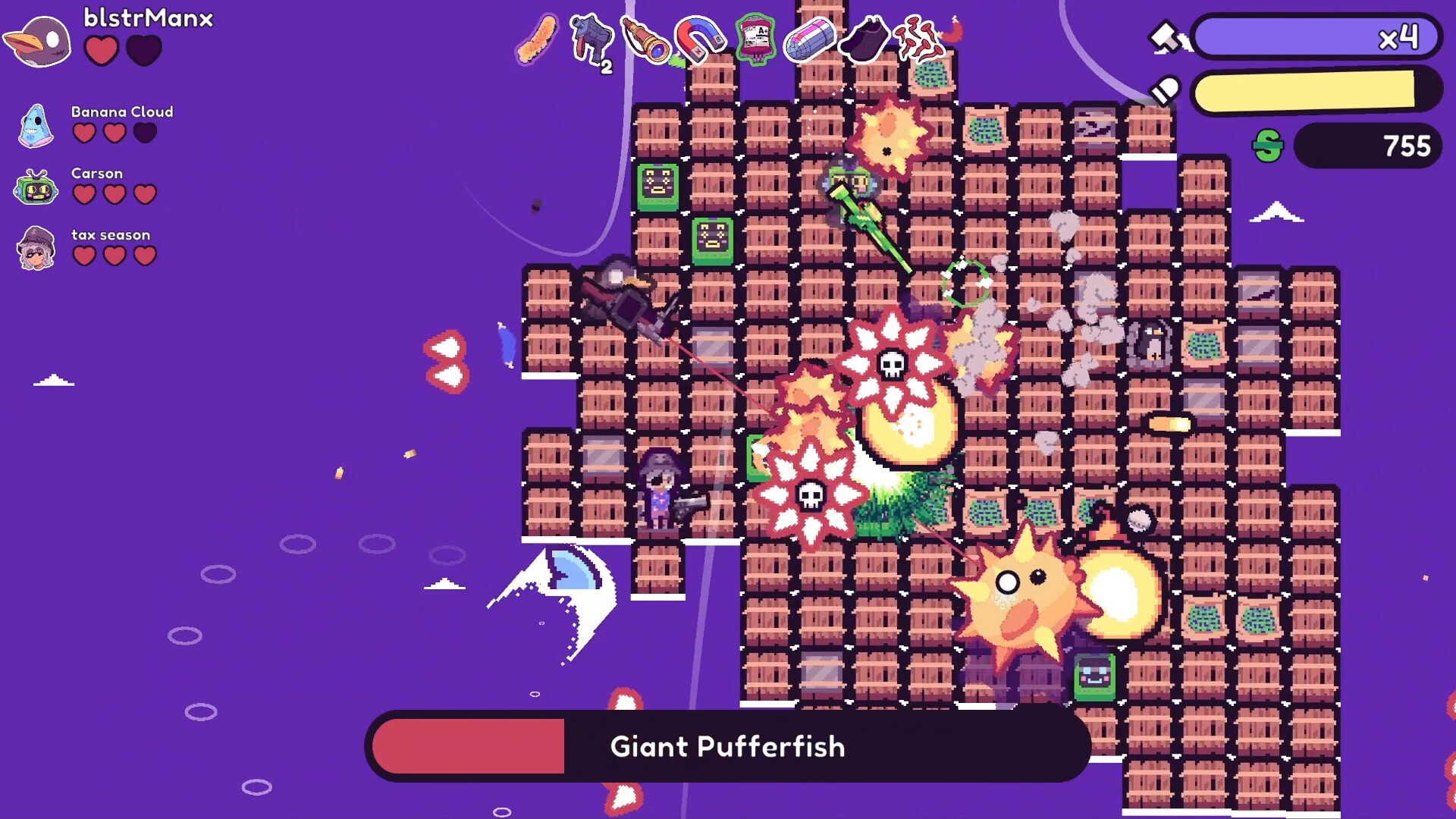 Super Raft Boat Together