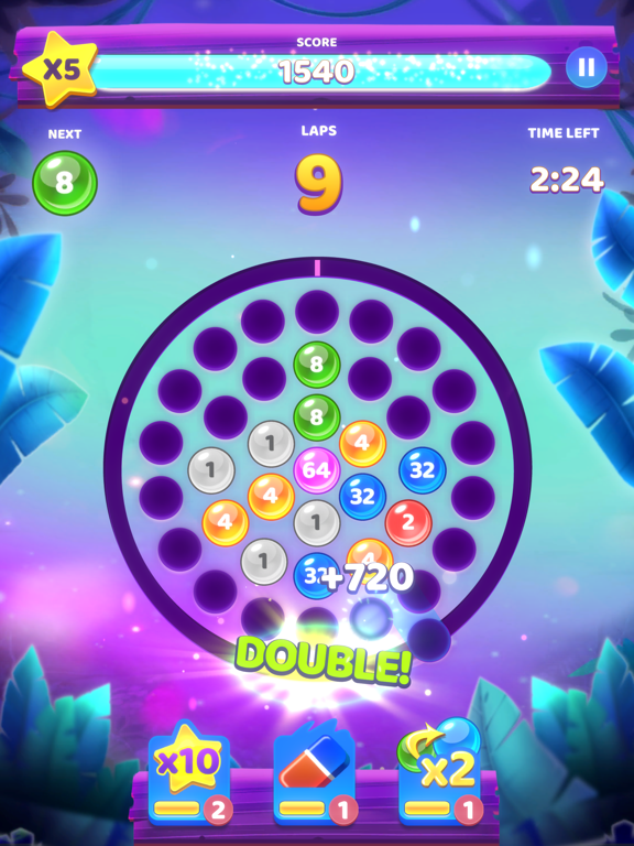 Laps Fuse: Puzzle with Numbers