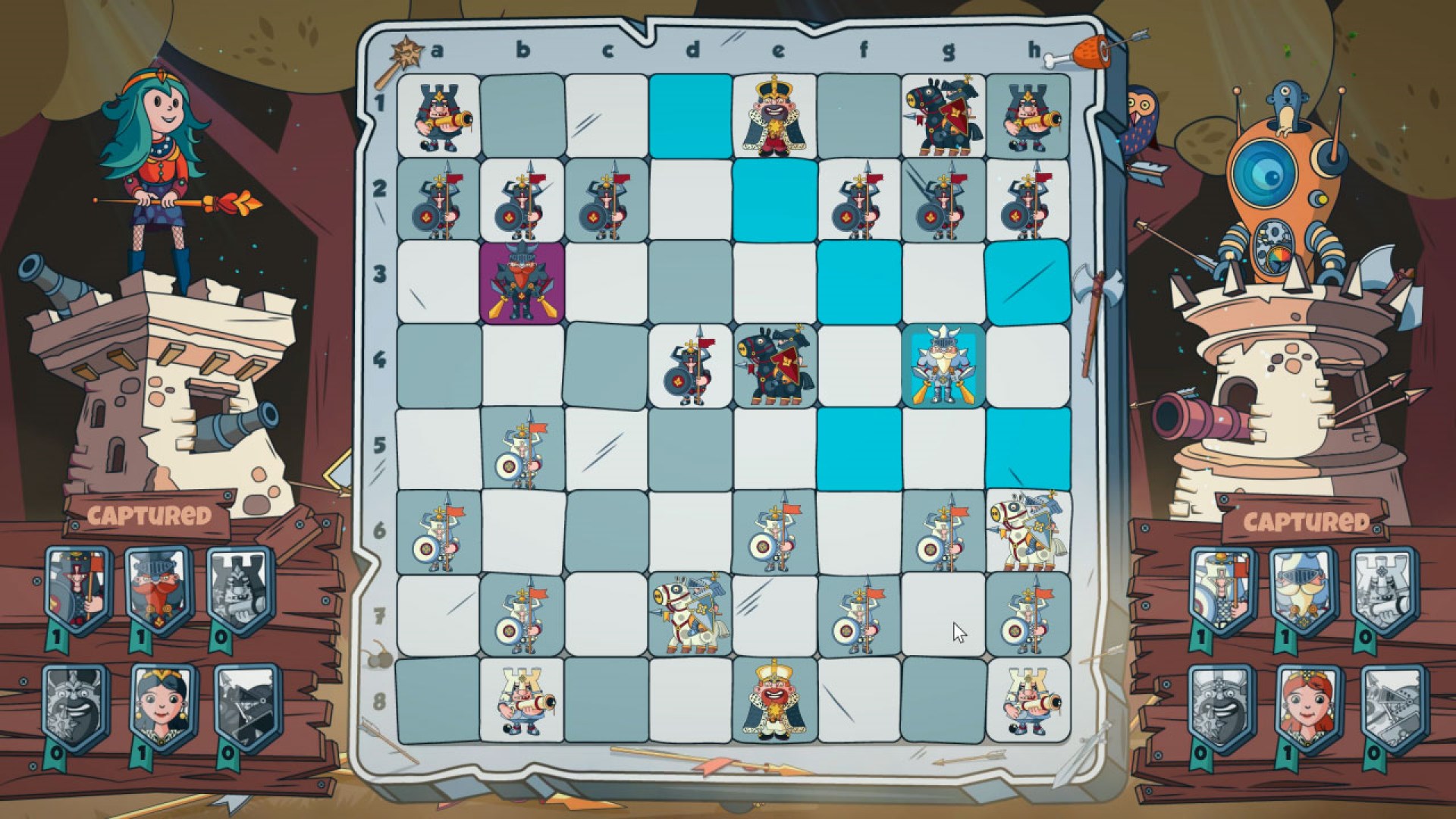 Reky + Brawl Chess
