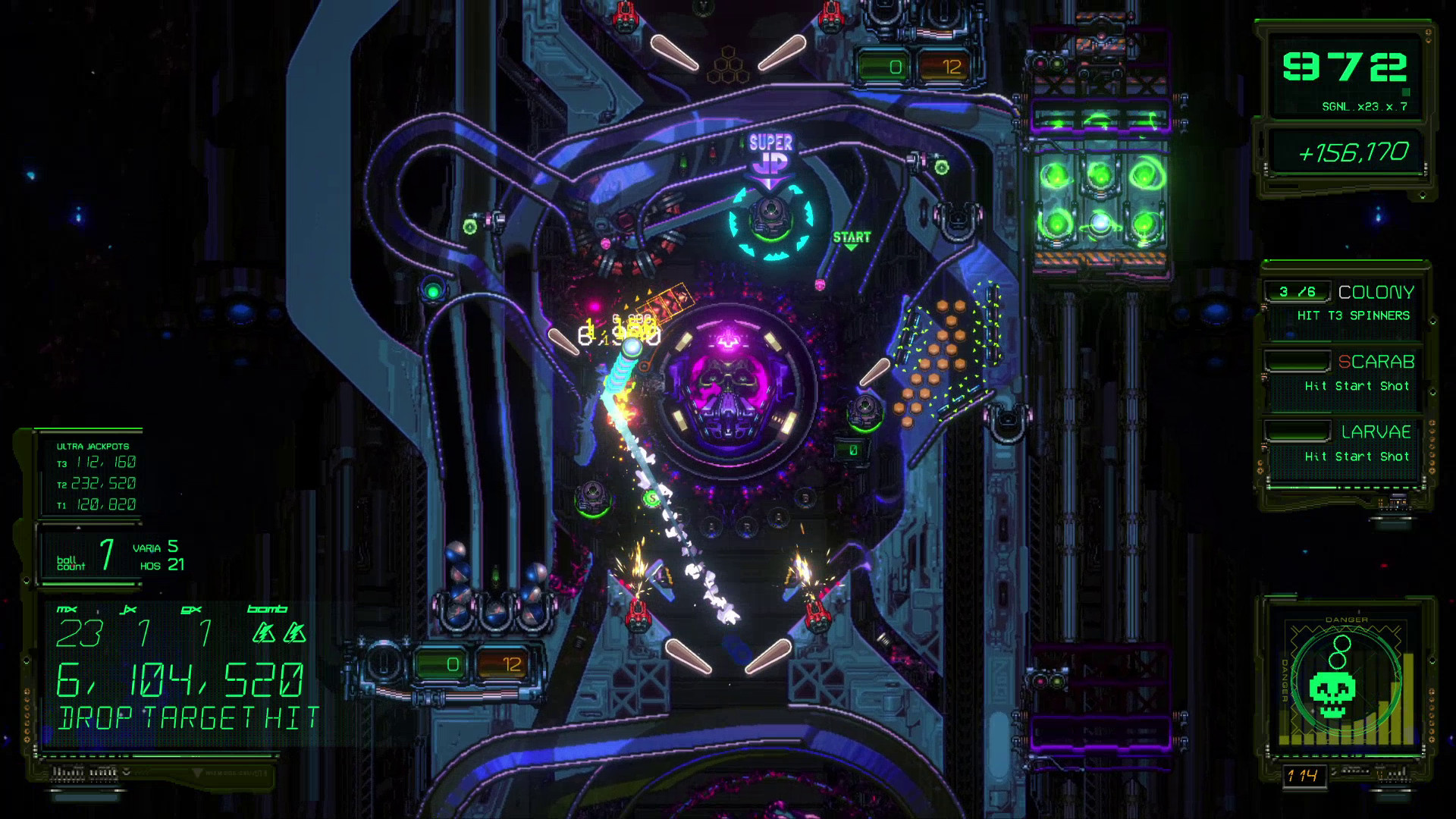 Xenotilt: Hostile Pinball Action