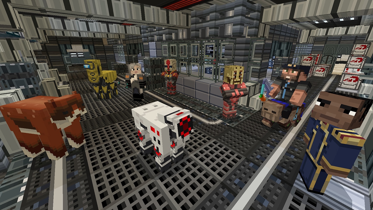 Minecraft: N7 Mash-up
