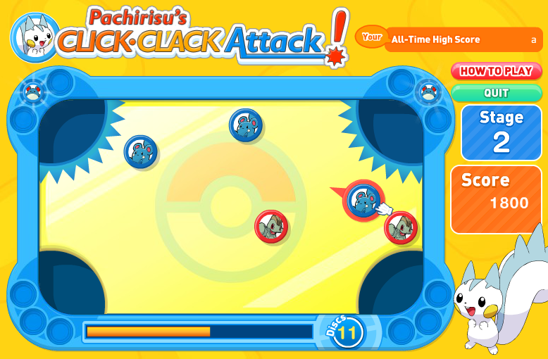 Pachirisu’s Click-Clack Attack!