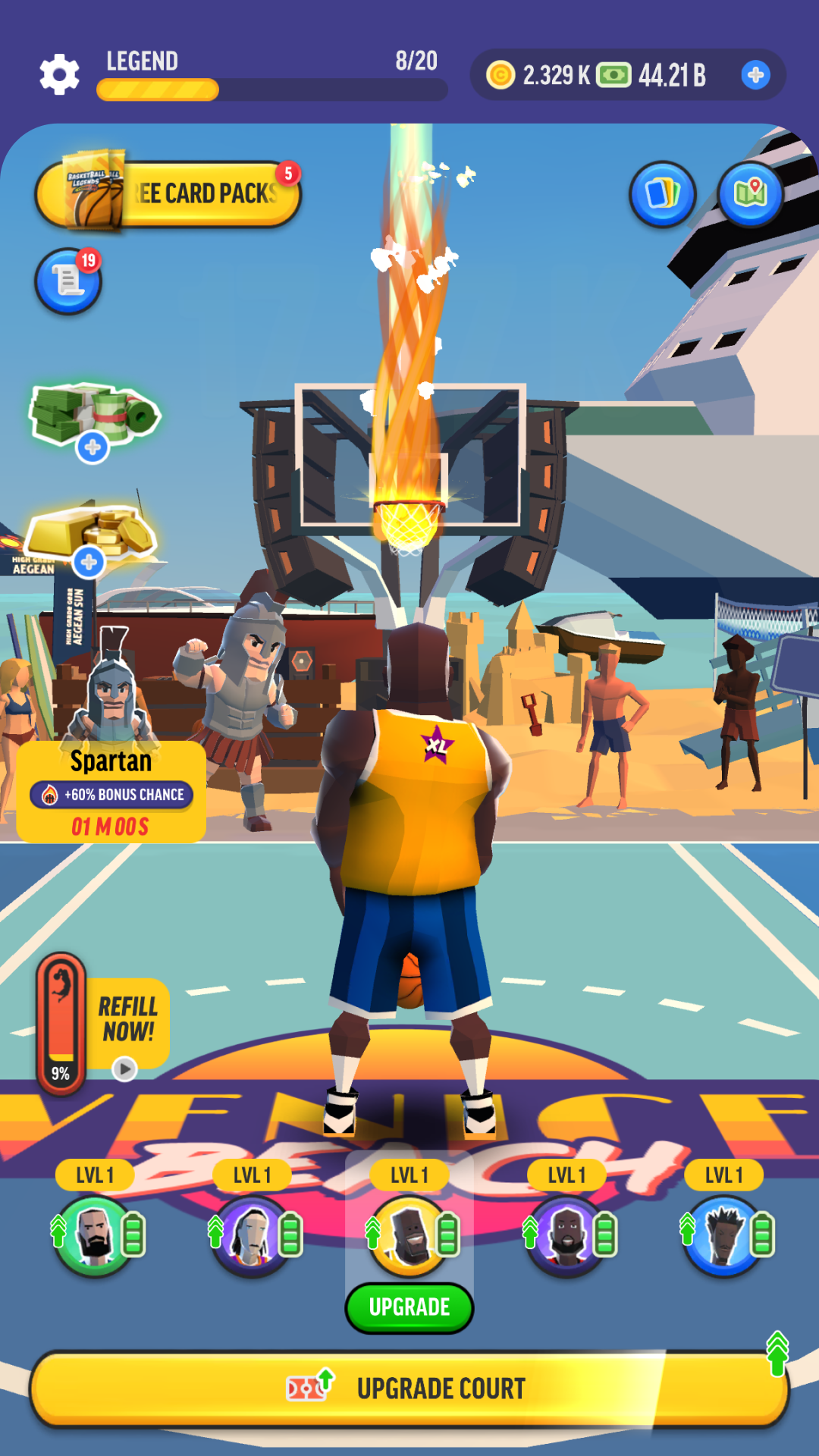 Idle Basketball: Legends Tycoon