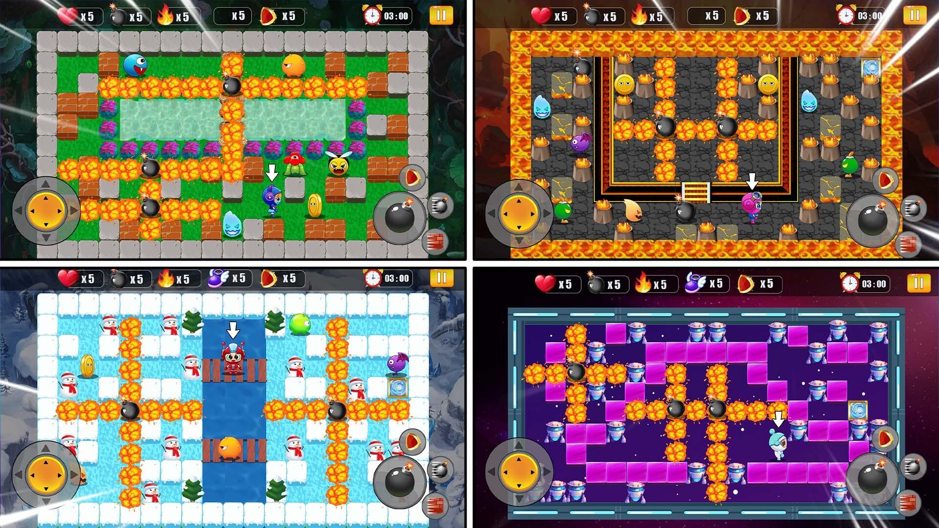 Bomber Battle : Bomb Man Arena