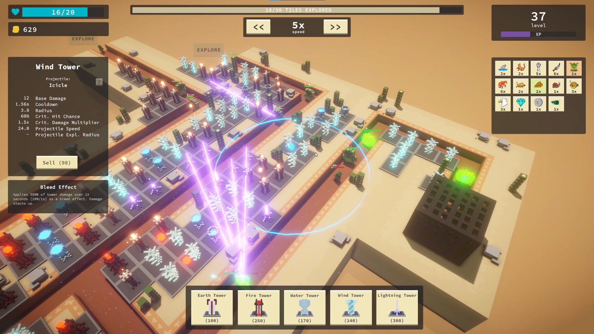 Rogue Cube Defense