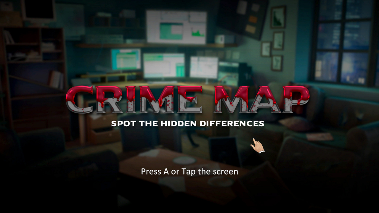 Crime Map: Spot the Hidden Differences