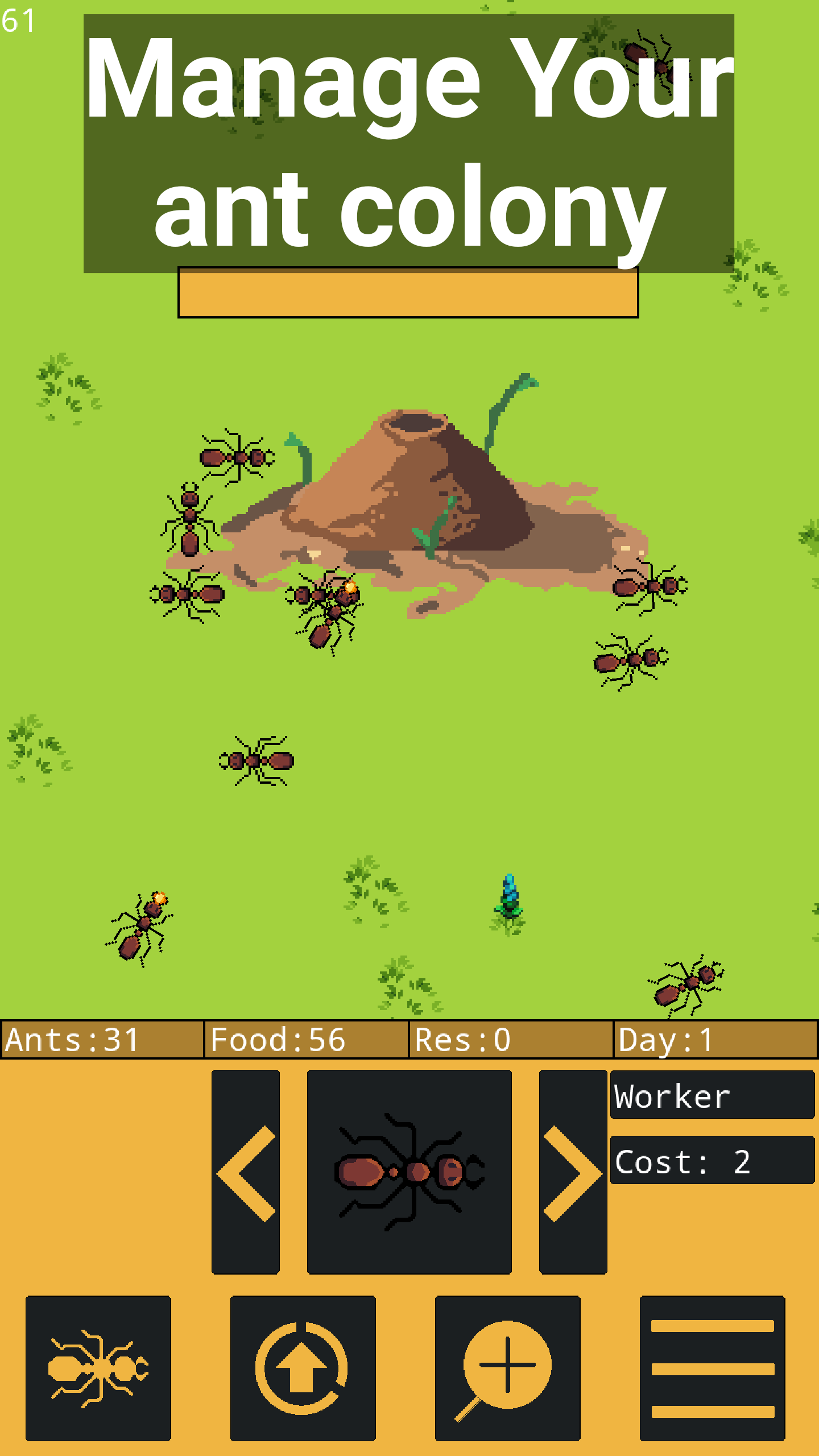 Ant Evolution 2: Ant Simulator