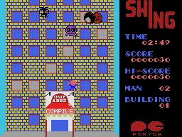 Mr. Swing of the Window Cleaning Company