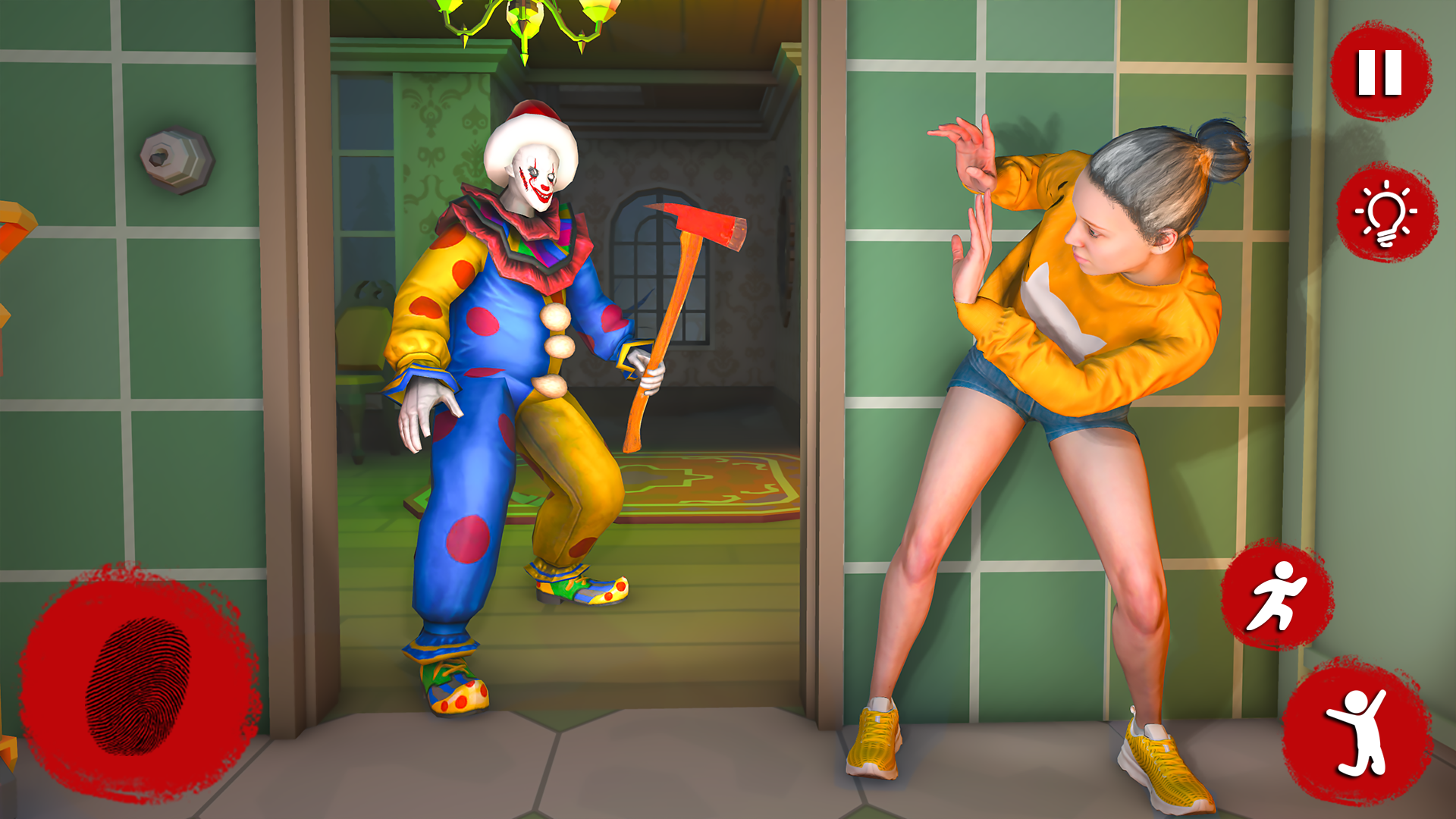 Scary Clown Death of Park