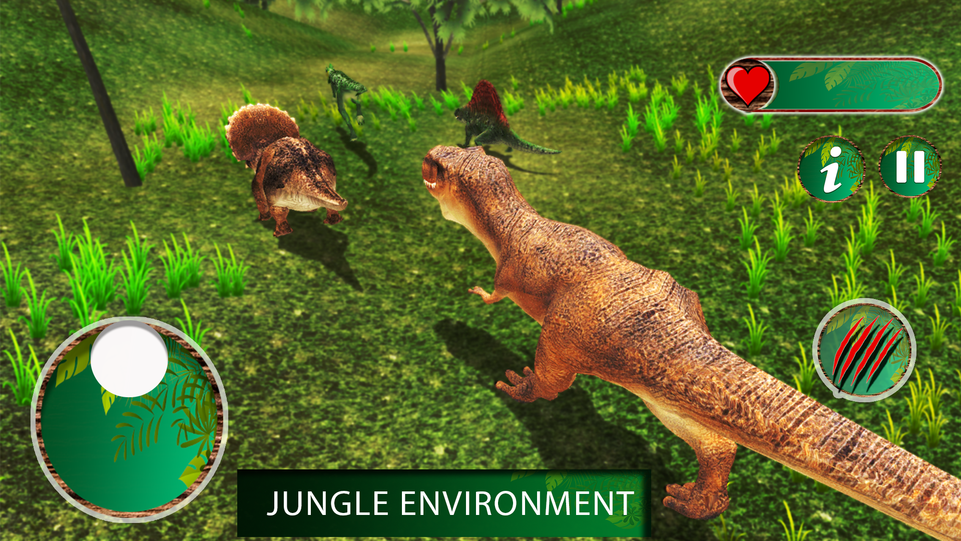 Dino Battle: Jungle Adventure