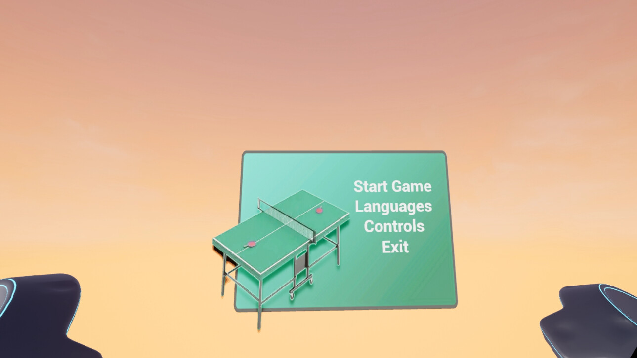 VR Dinosaur Pingpong