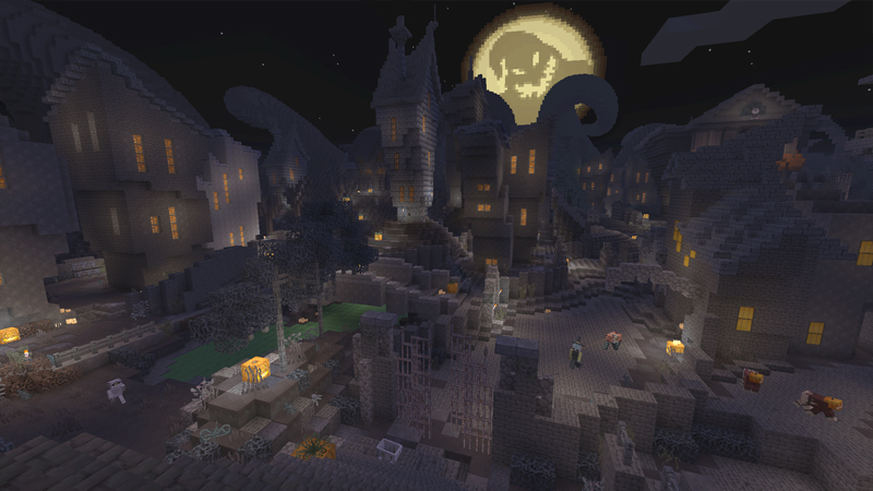 Minecraft: The Nightmare Before Christmas Mash-up