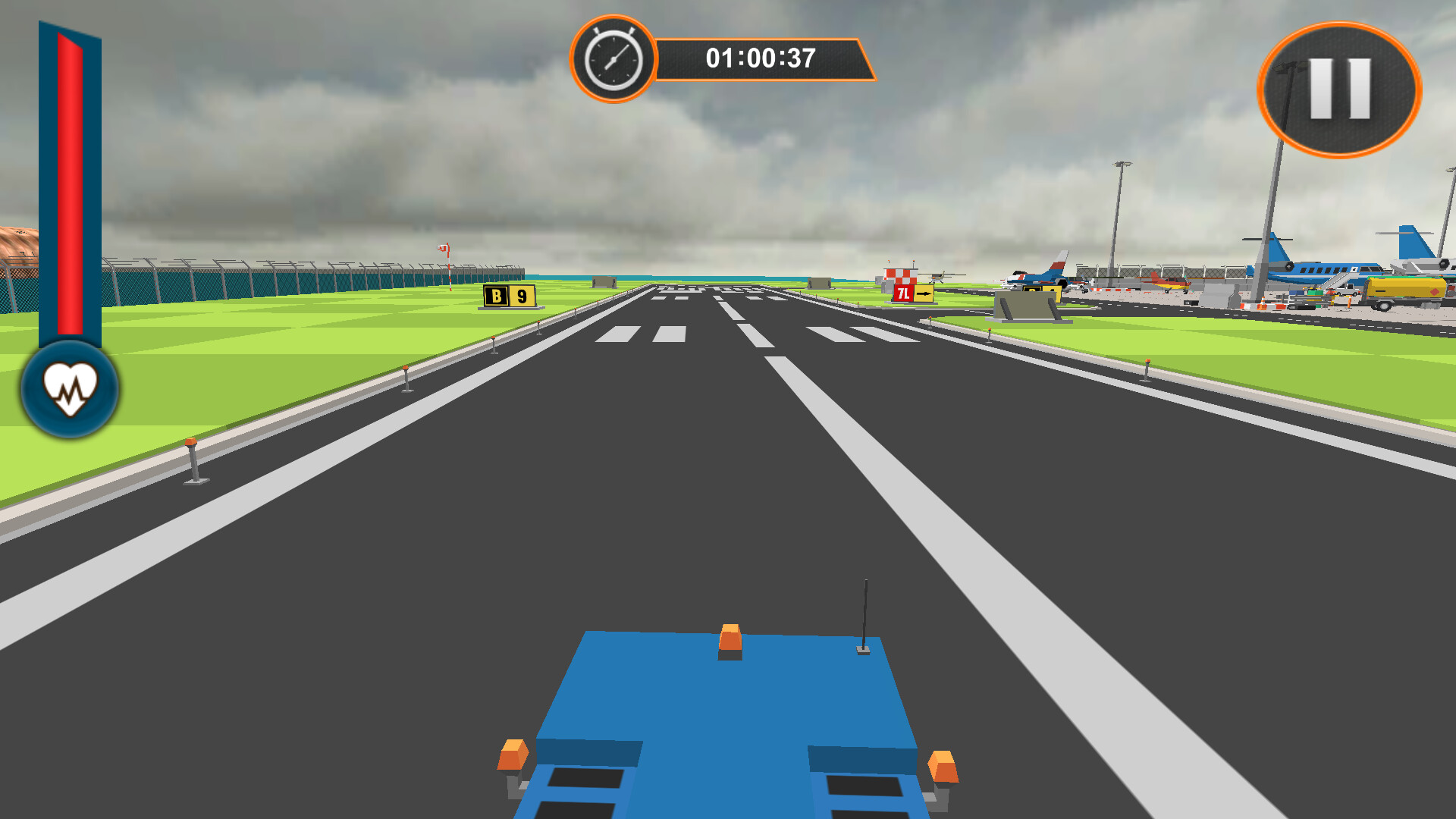 Aircraft Pushback Simulator