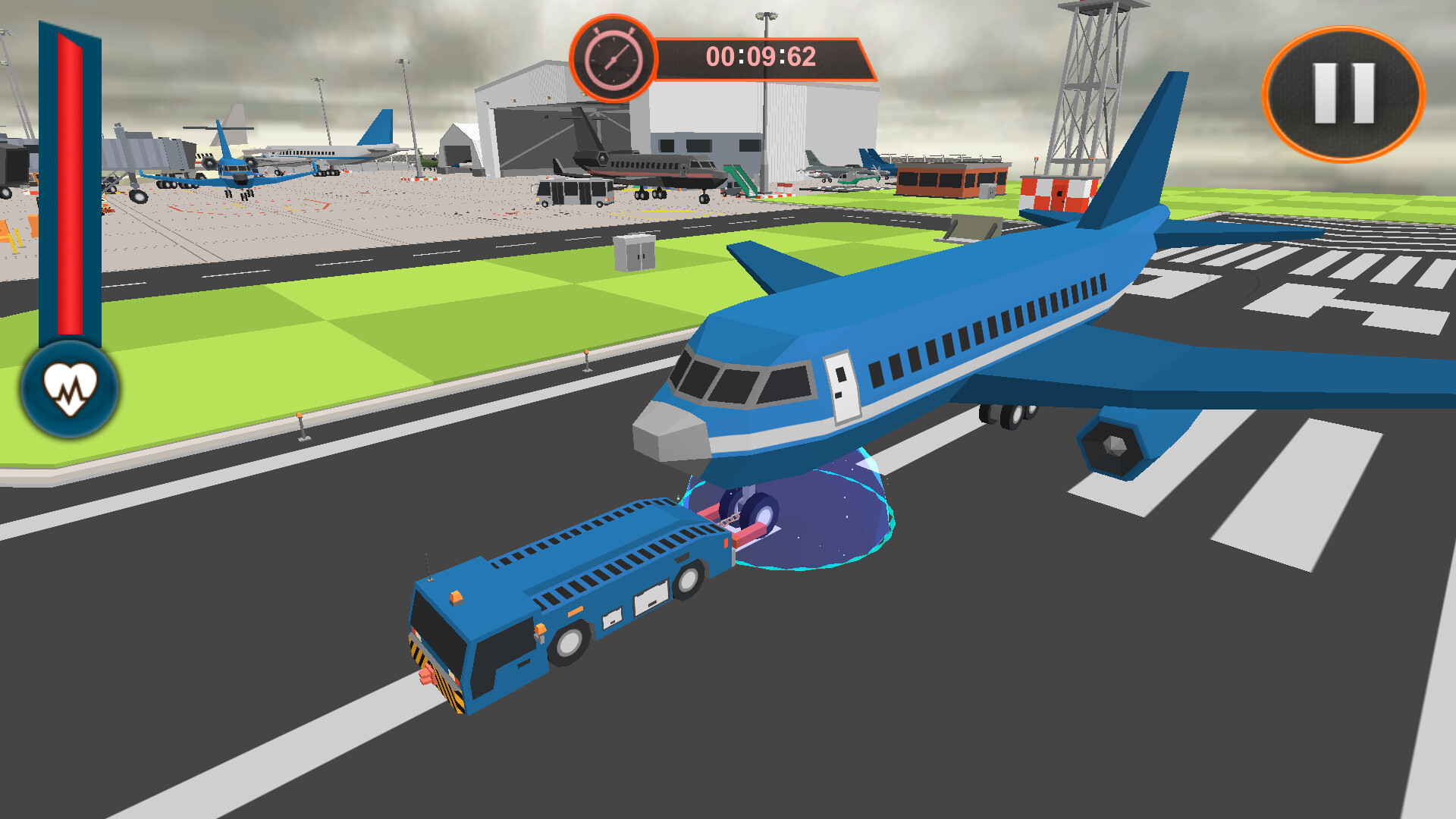 Aircraft Pushback Simulator
