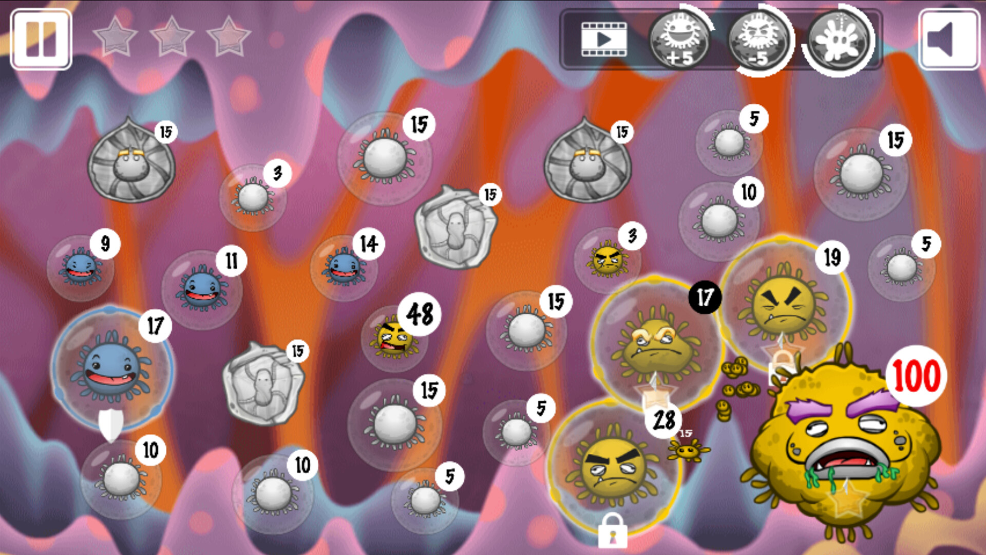 NanoWar: Cells vs. Virus