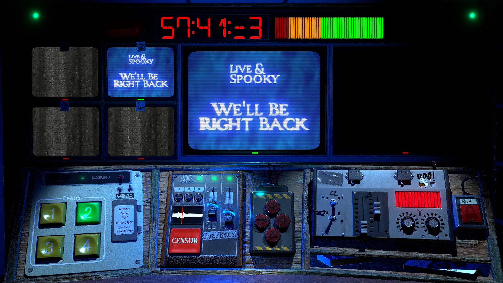 Not For Broadcast: Live &amp; Spooky