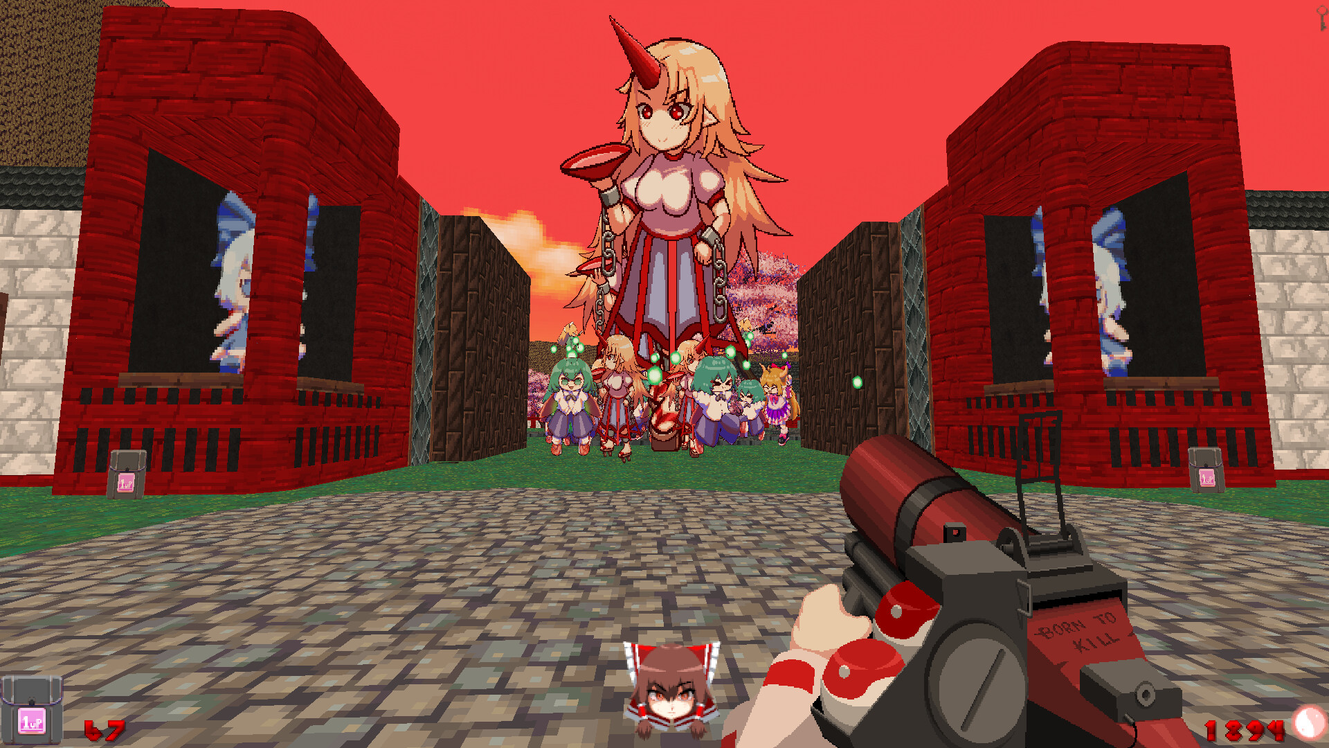 I am Sakuya: Touhou FPS Game – Reimu