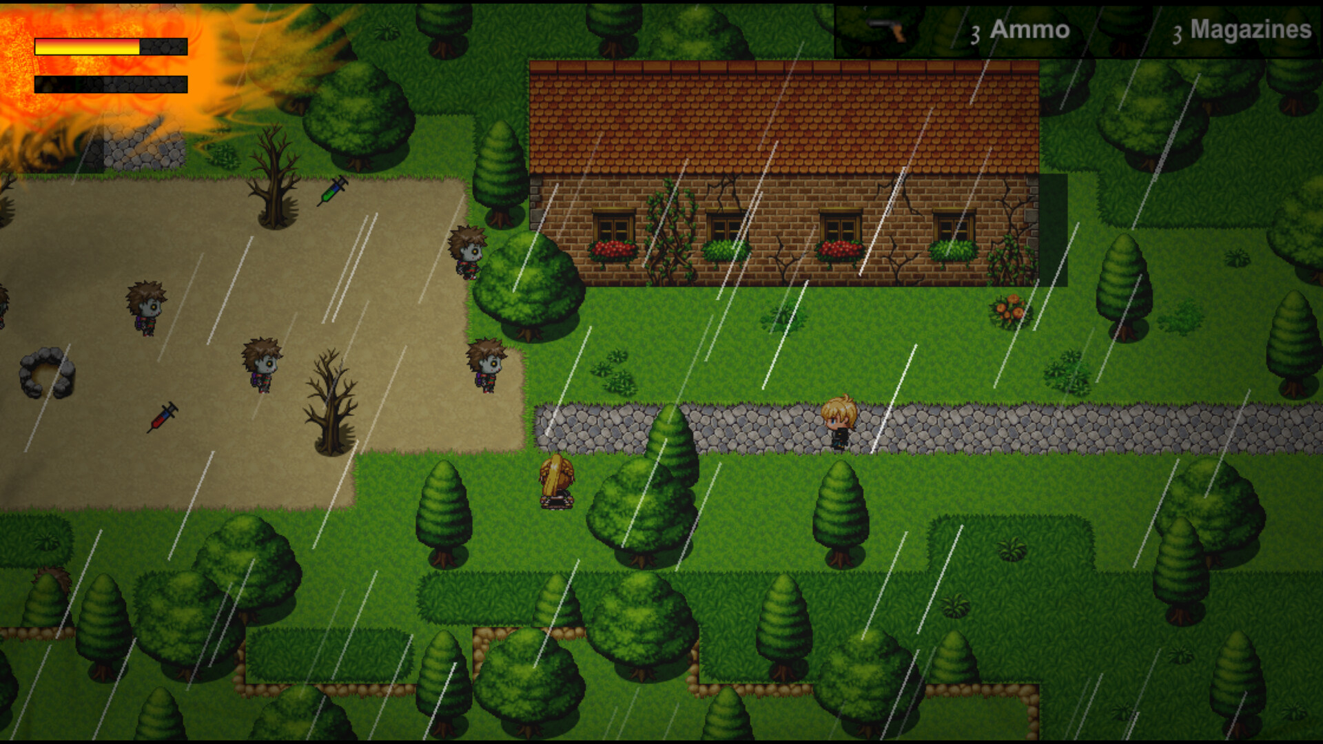 Project-X Zombie vs. Machine Gun