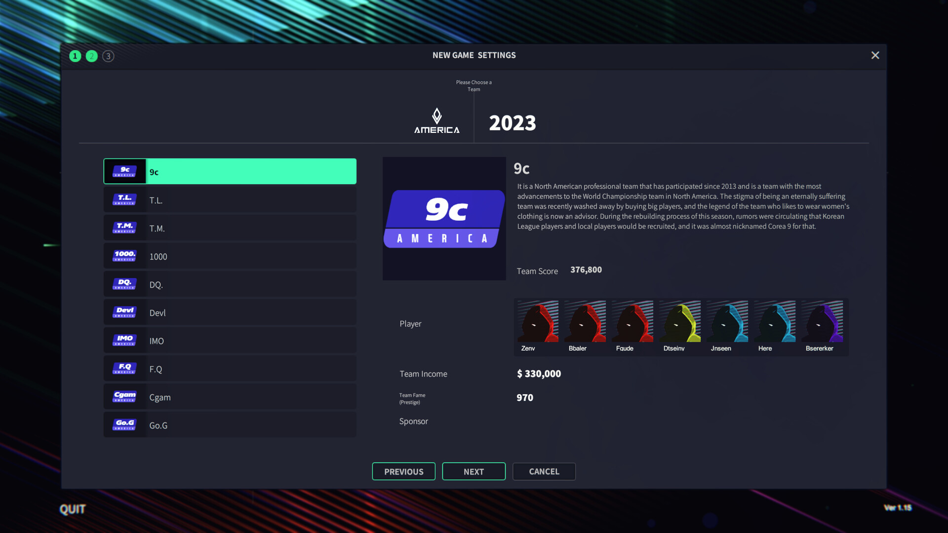 League Manager 2023
