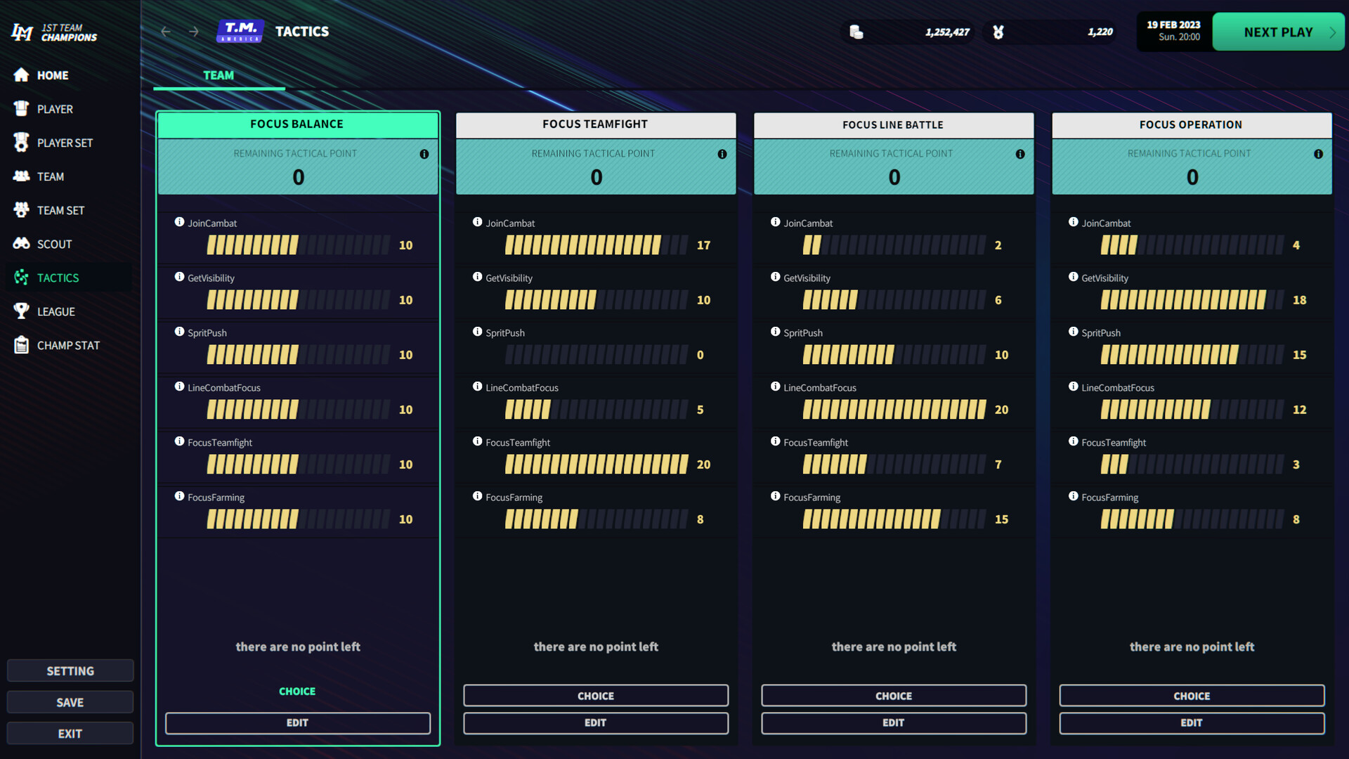 League Manager 2023