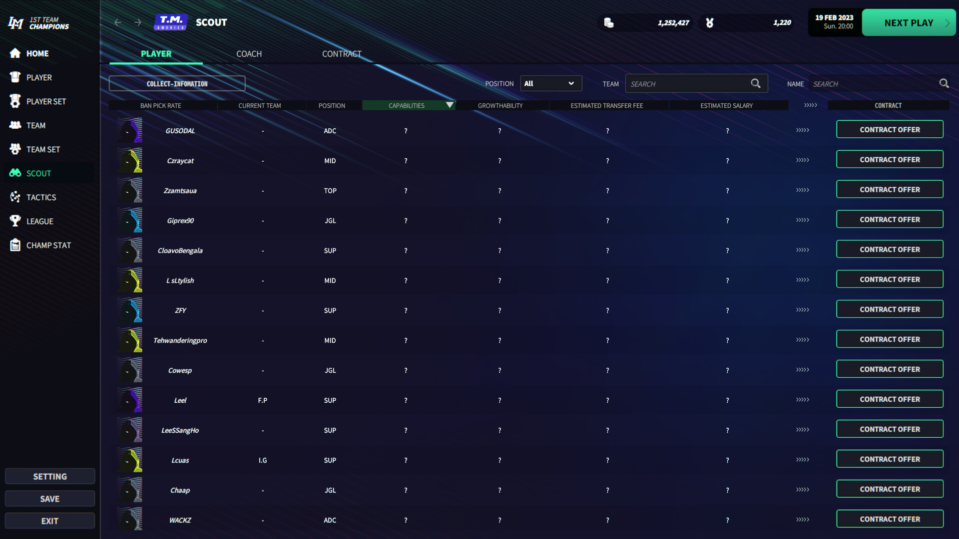 League Manager 2023