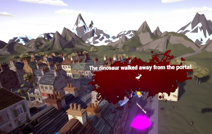 VR Dinosaur Invasion