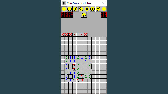 MineSweeper Tetris