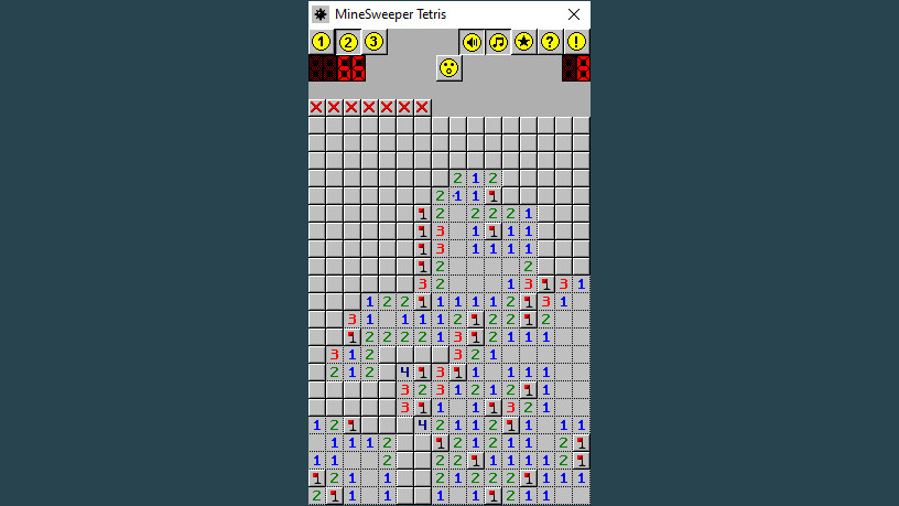 MineSweeper Tetris