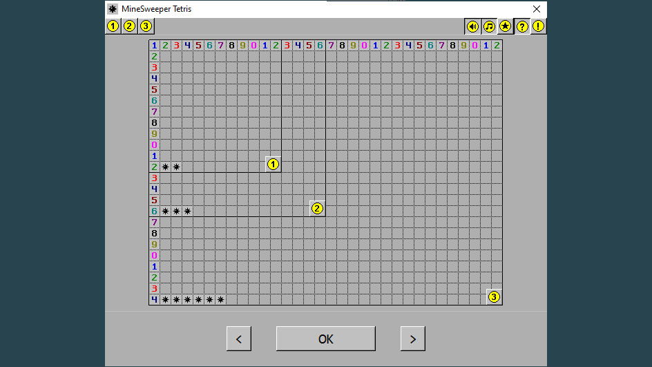 MineSweeper Tetris