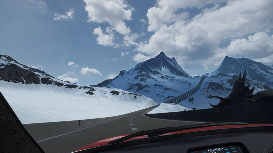 VR Racing on Dinosaur Island