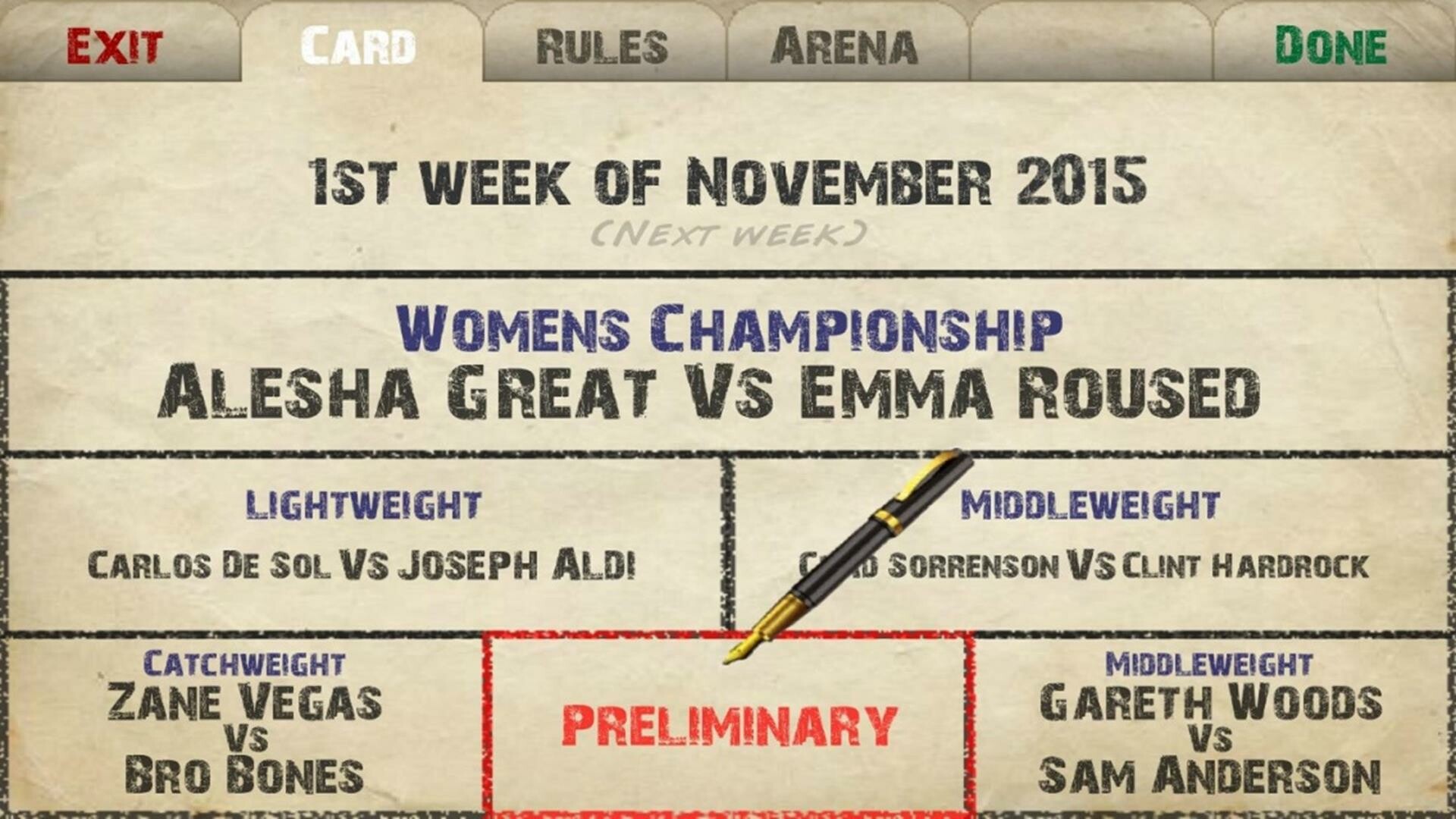 Weekend Warriors MMA