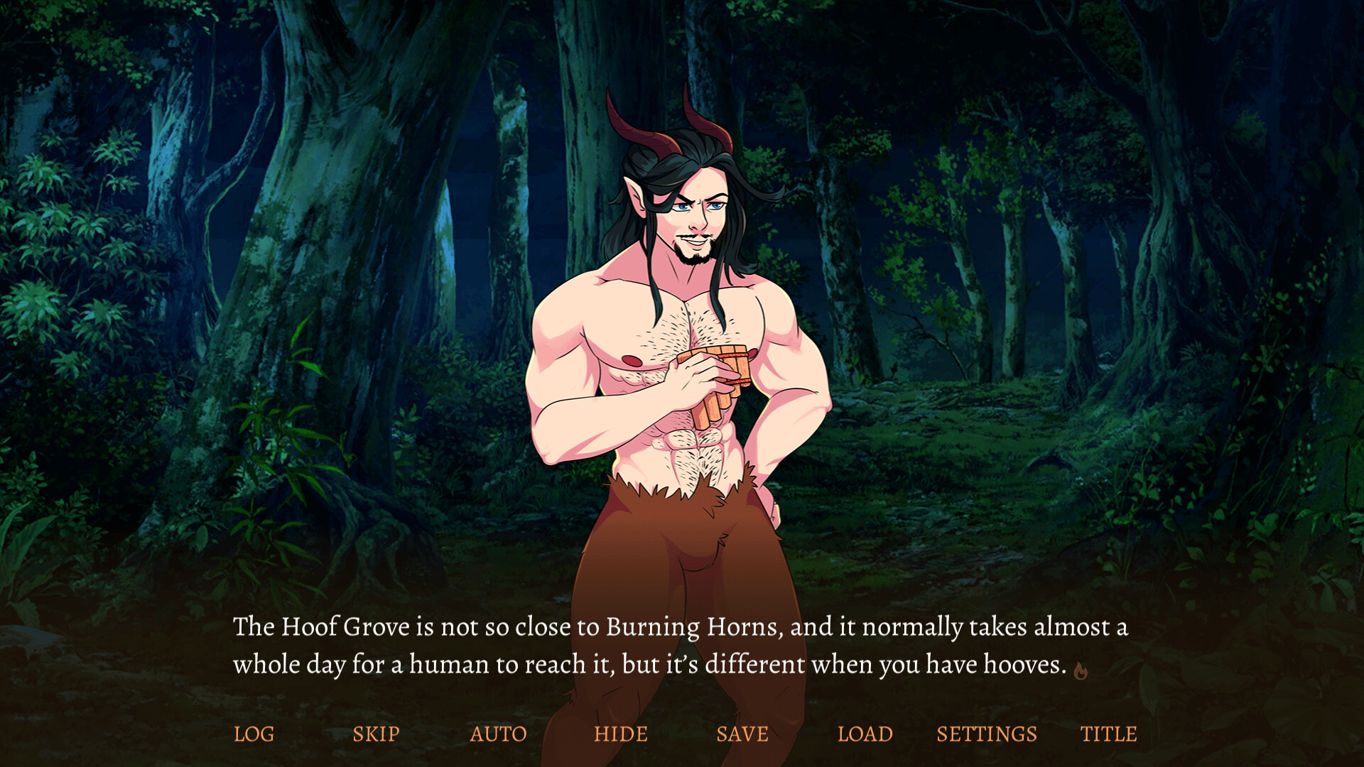 Burning Secrets: A Bara Visual Novel