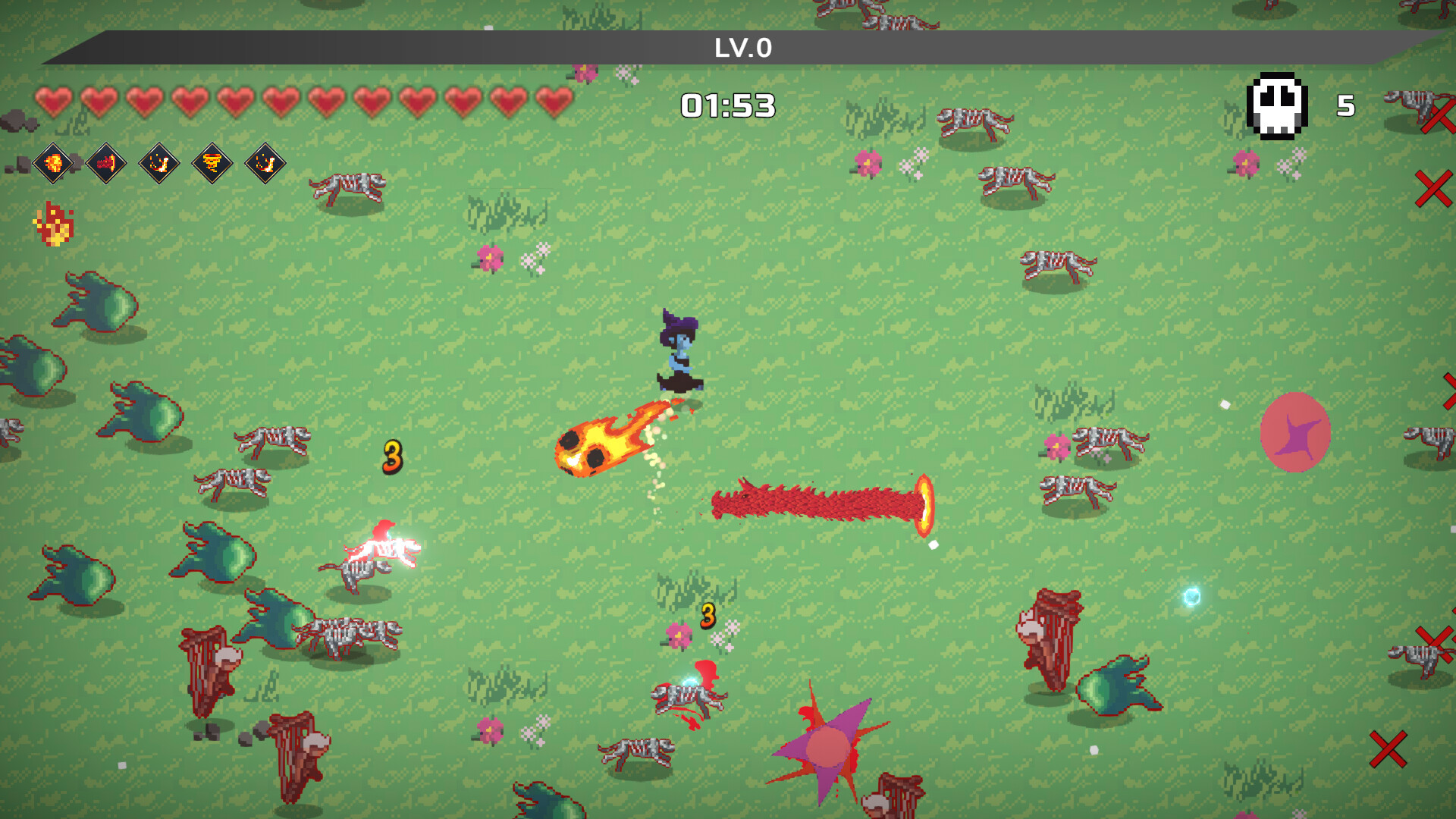 Elemental Survivors: Roguelike