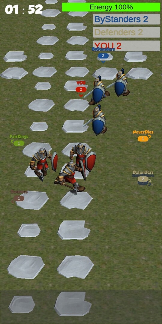 Crowd Medieval City War