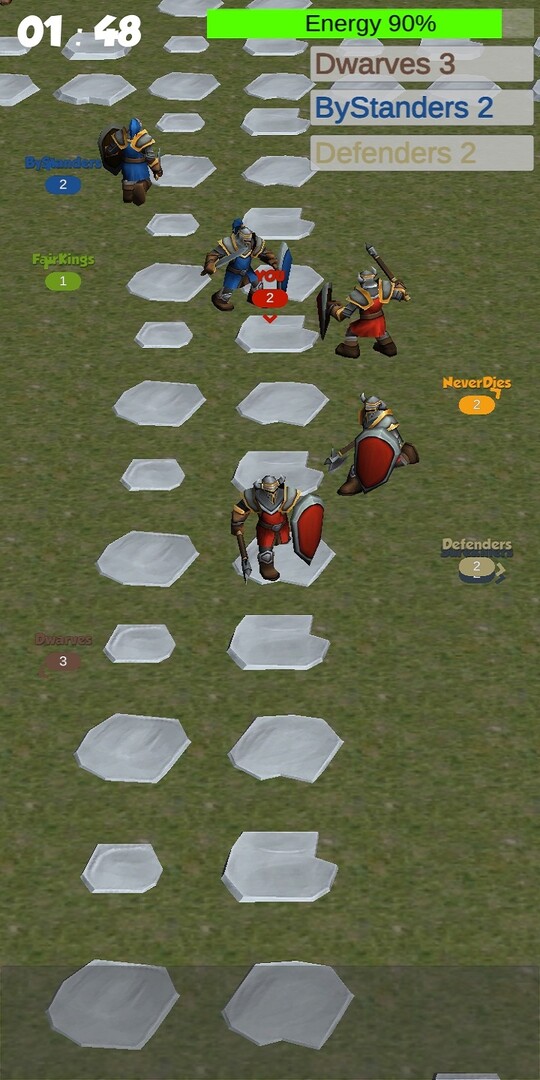 Crowd Medieval City War
