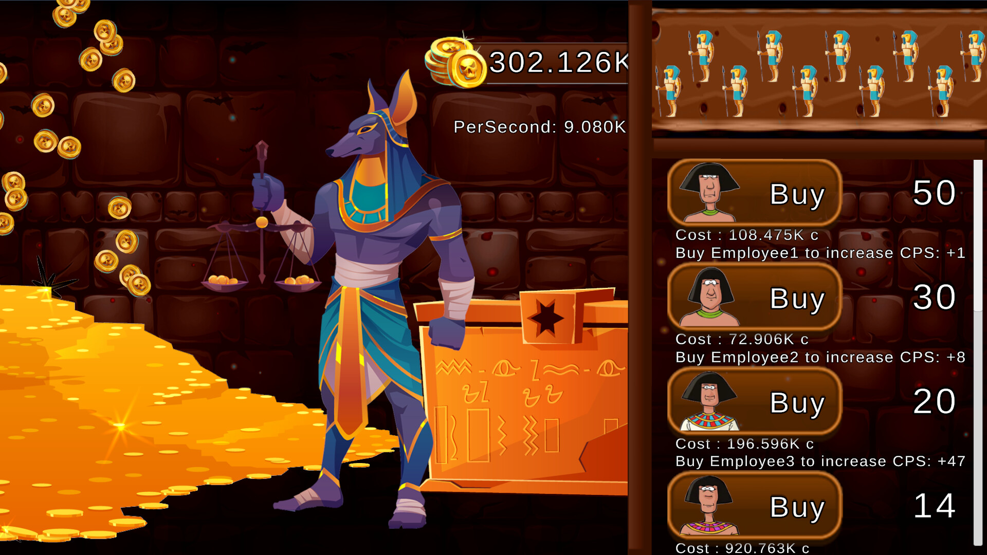 Anubis Clicker