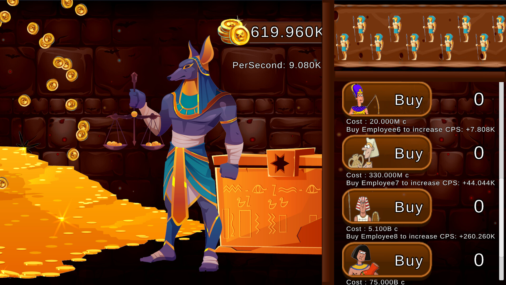 Anubis Clicker