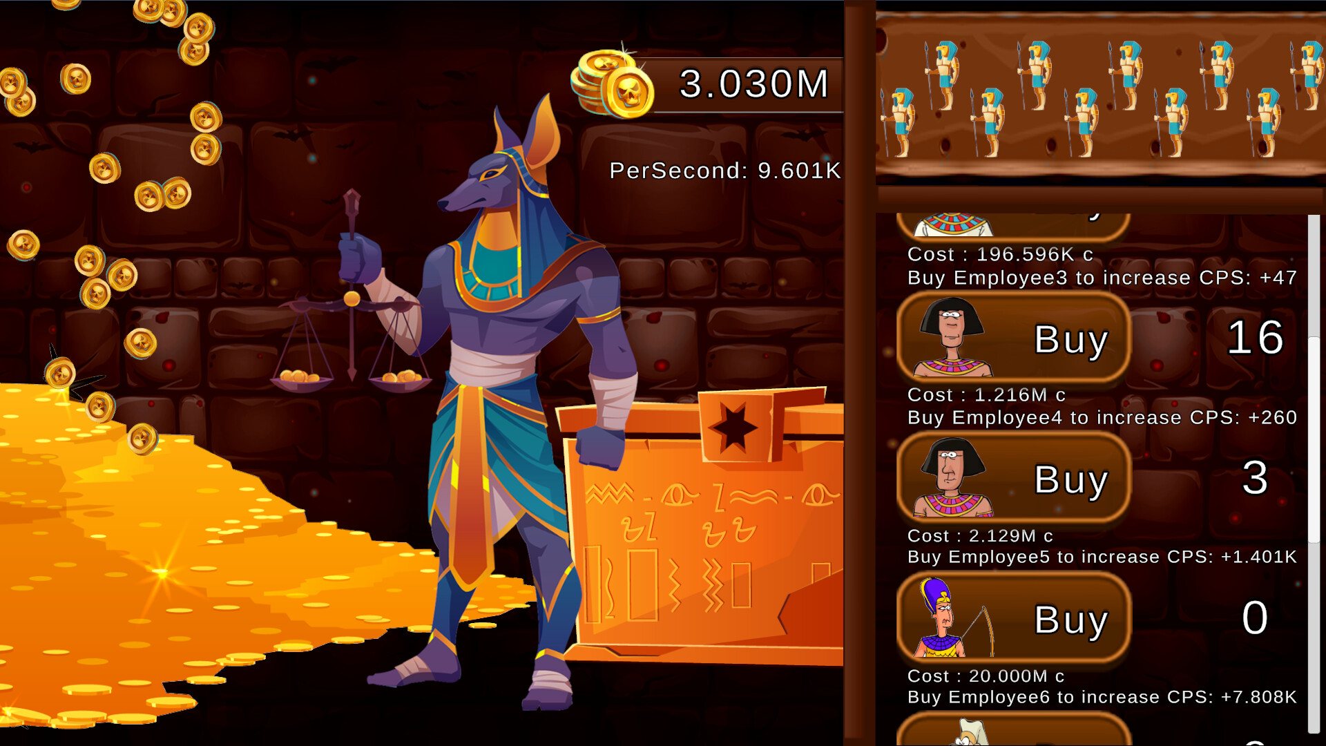 Anubis Clicker