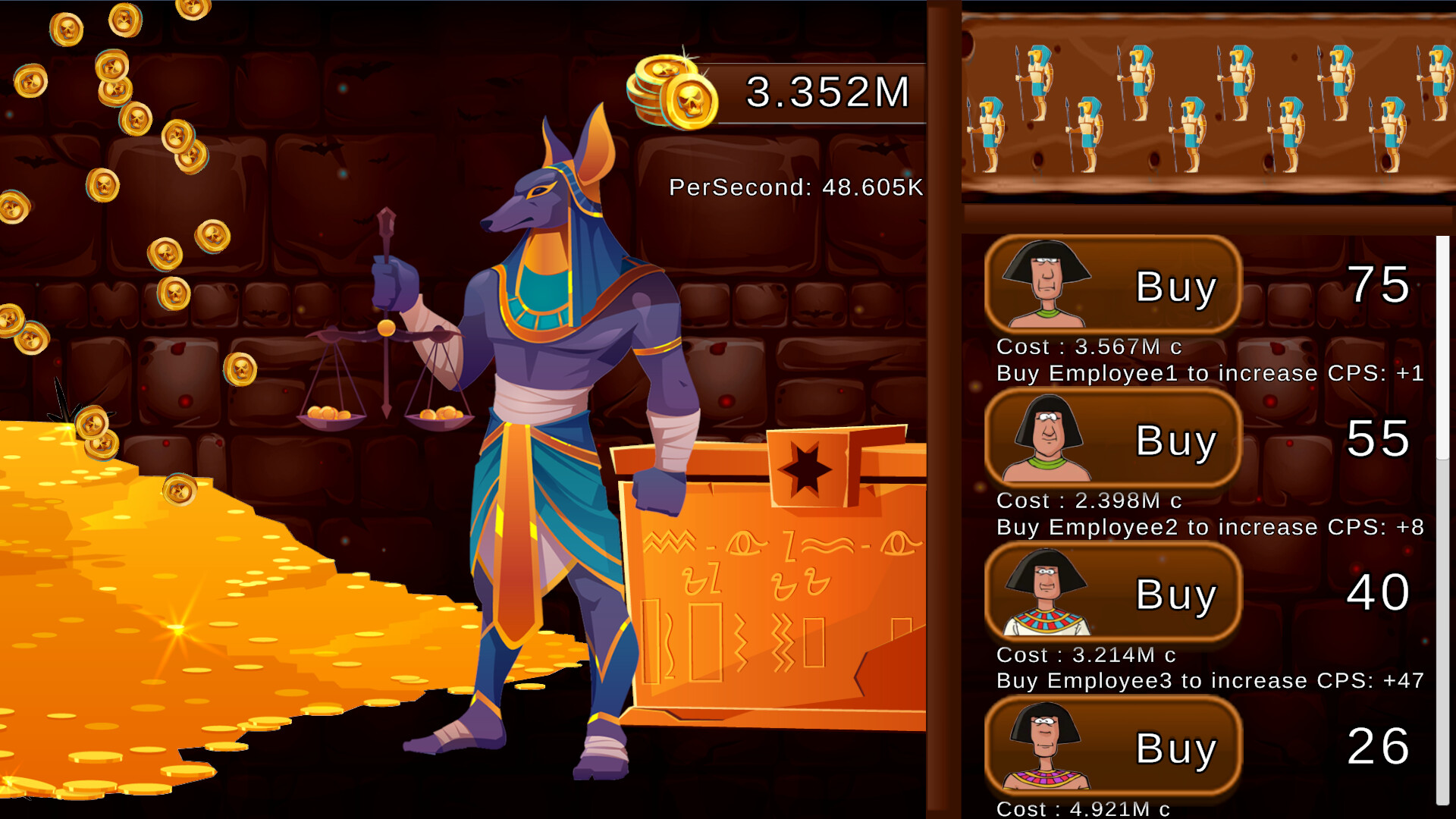 Anubis Clicker