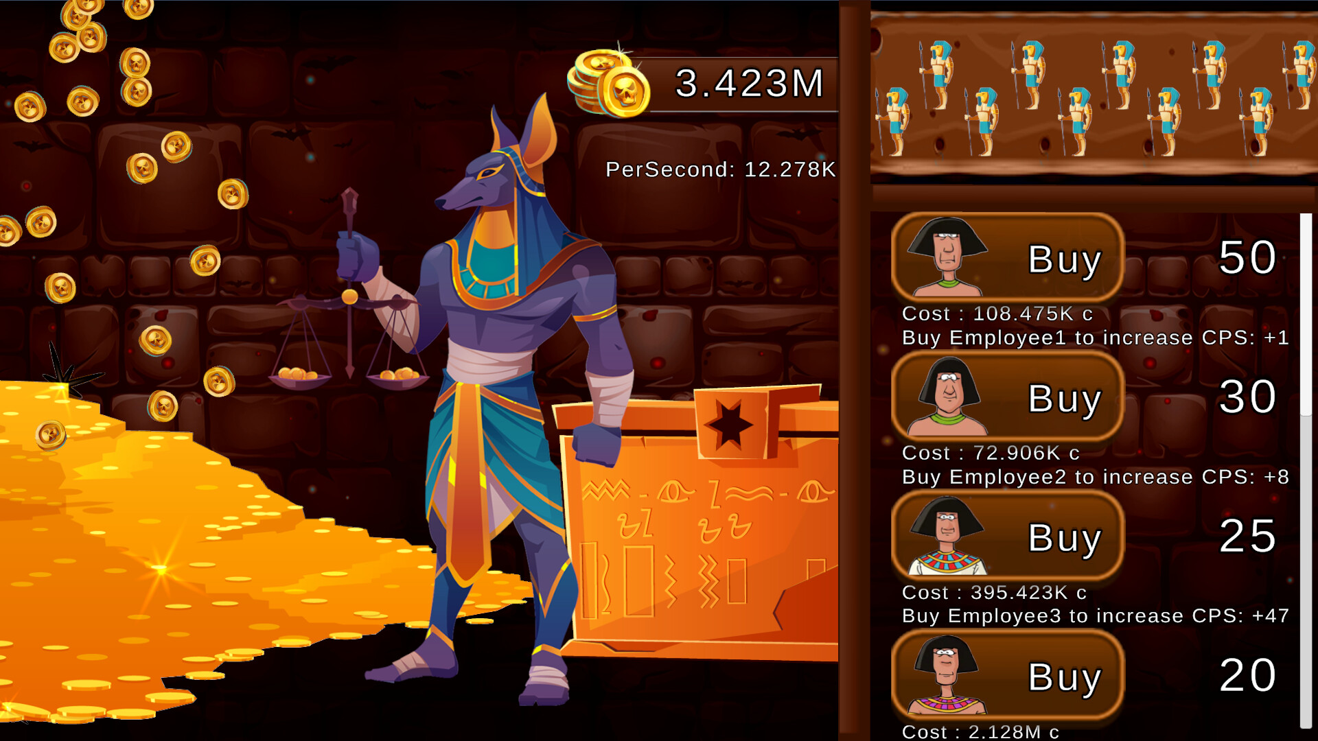 Anubis Clicker