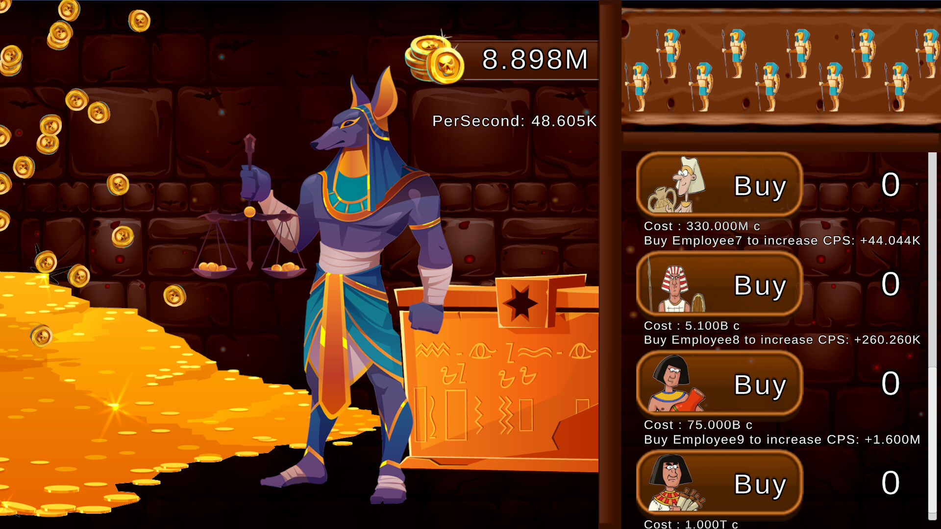 Anubis Clicker